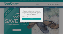 Desktop Screenshot of footsmart.com